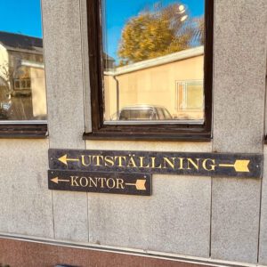 Bild på verkstadens fasad